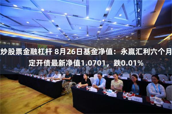 炒股票金融杠杆 8月26日基金净值：永赢汇利六个月定开债最新净值1.0701，跌0.01%