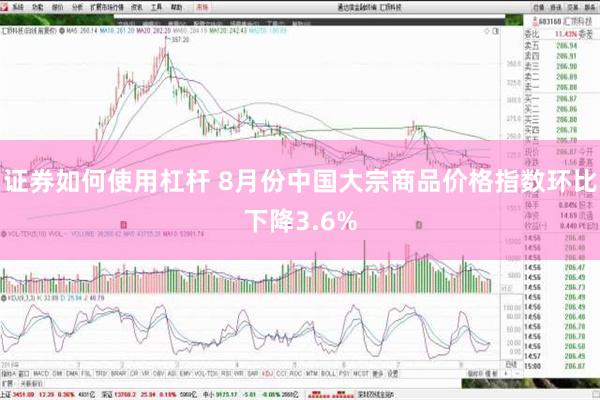 证券如何使用杠杆 8月份中国大宗商品价格指数环比下降3.6%