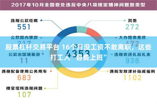 股票杠杆交易平台 16个月没工资不敢离职，这些打工人“自费上班”