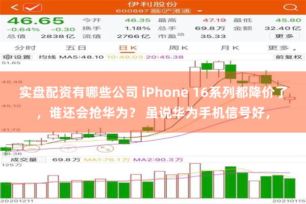 实盘配资有哪些公司 iPhone 16系列都降价了，谁还会抢华为？ 虽说华为手机信号好，