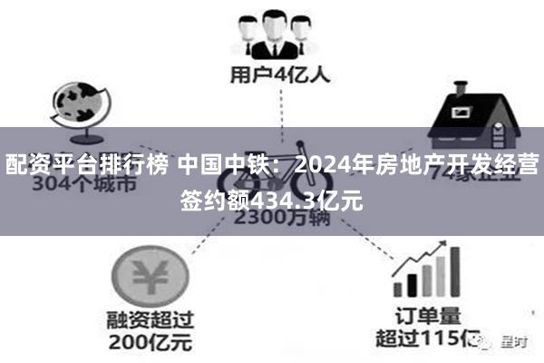 配资平台排行榜 中国中铁：2024年房地产开发经营签约额434.3亿元